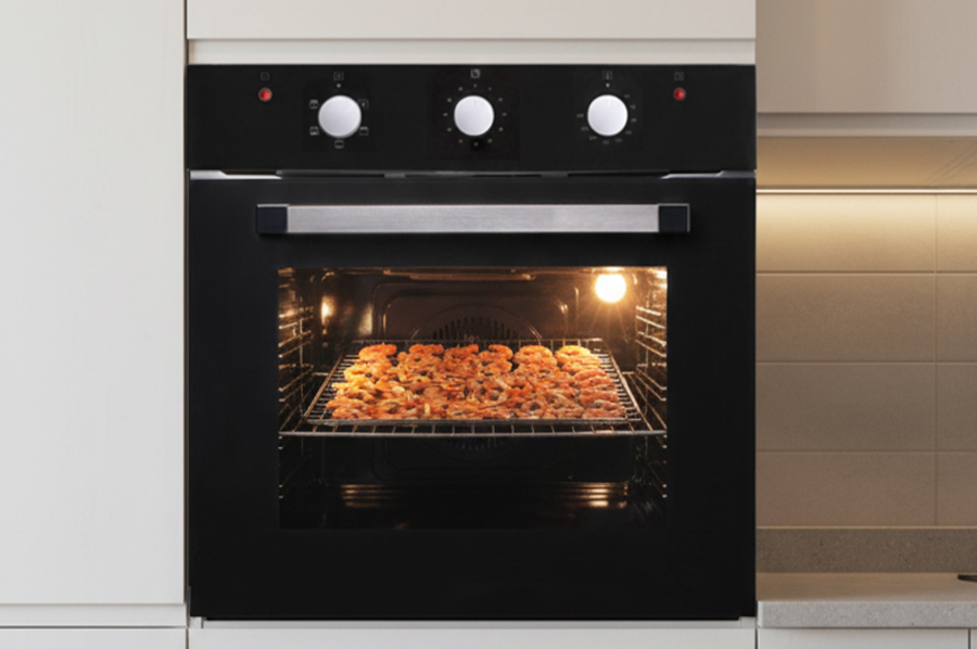 Sấy tôm bằng lfo nướng âm tủ Capri